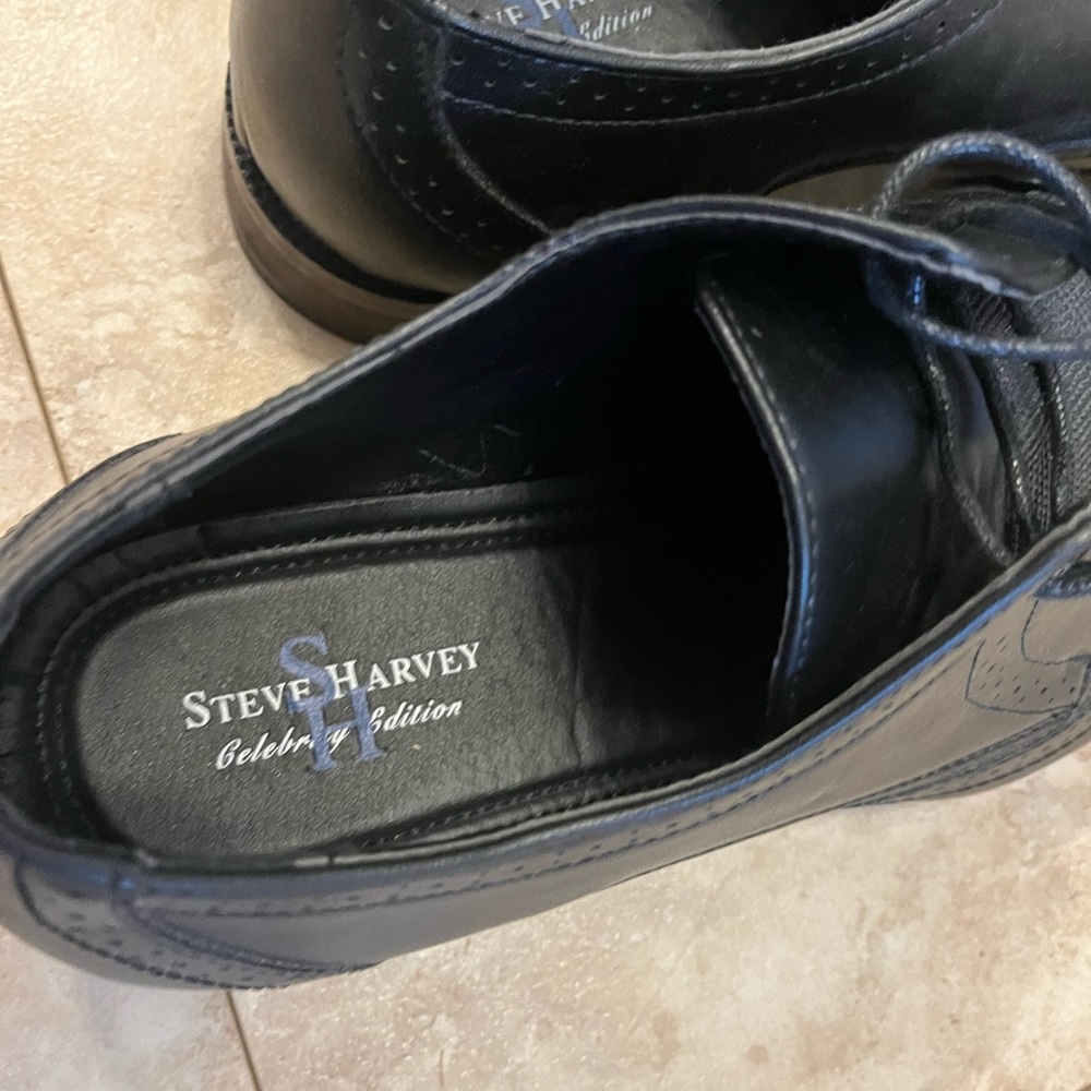 Steve Harvey Celebrity Edition Lonnie shoes, black